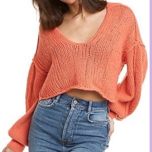 We The Free Free People knit oversized sweater